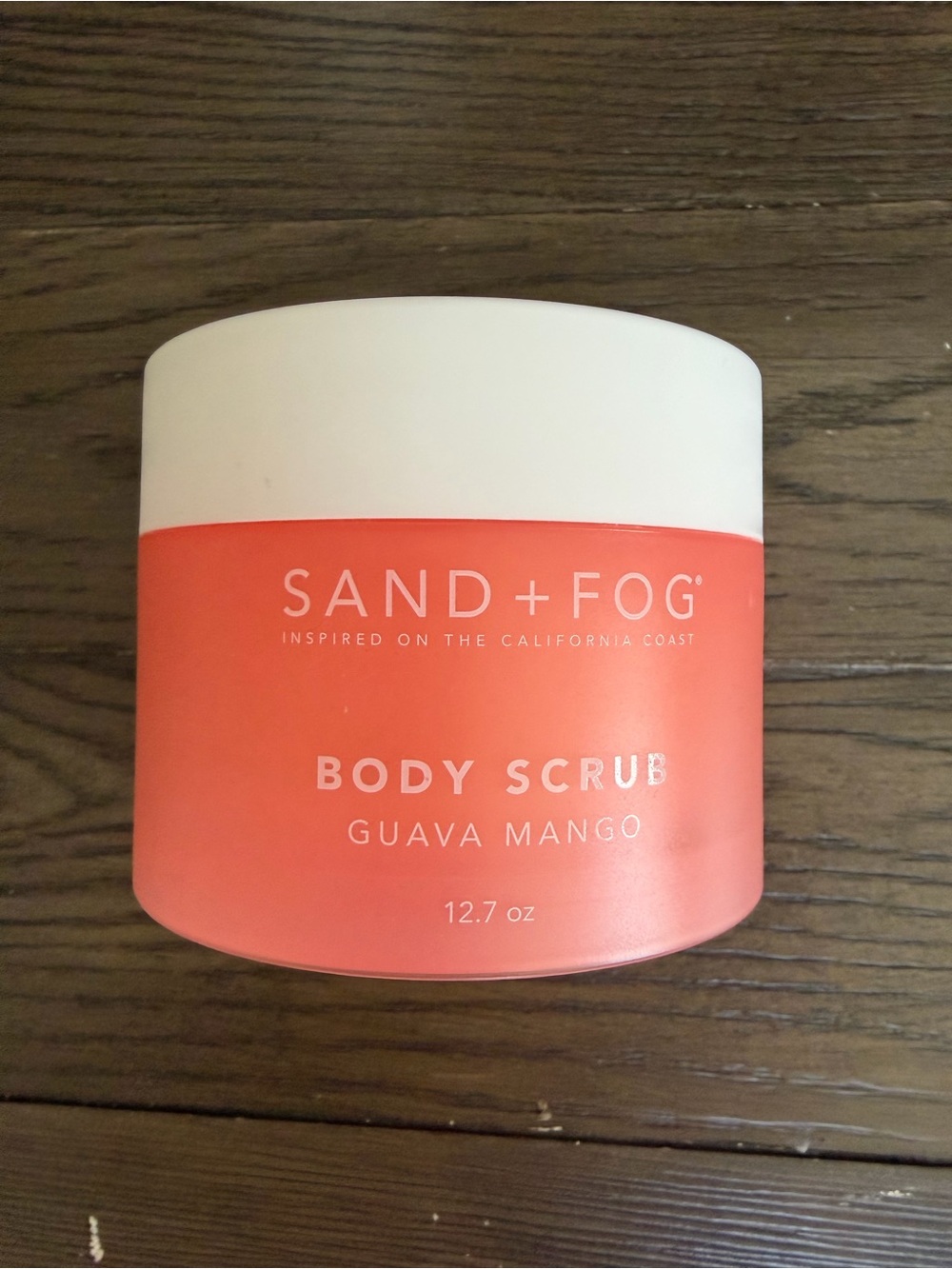SAND + FOG Guava Mango Body Scrub - Coral NWOT